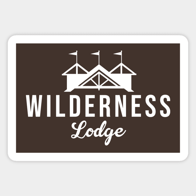 Wilderness Lodge Resort Sticker by Lunamis